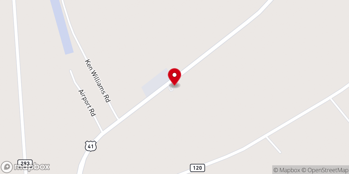 Map showing location of Holy Cross Catholic Church