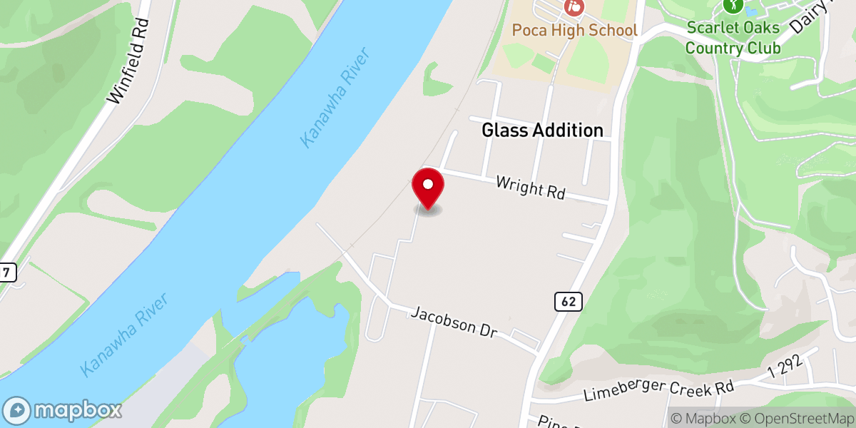 Map showing location of Orkin