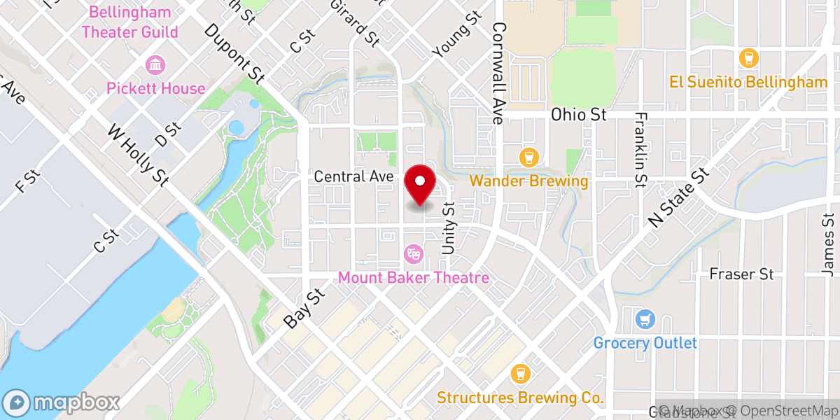 Map showing location of Reconciliation Anglican Church