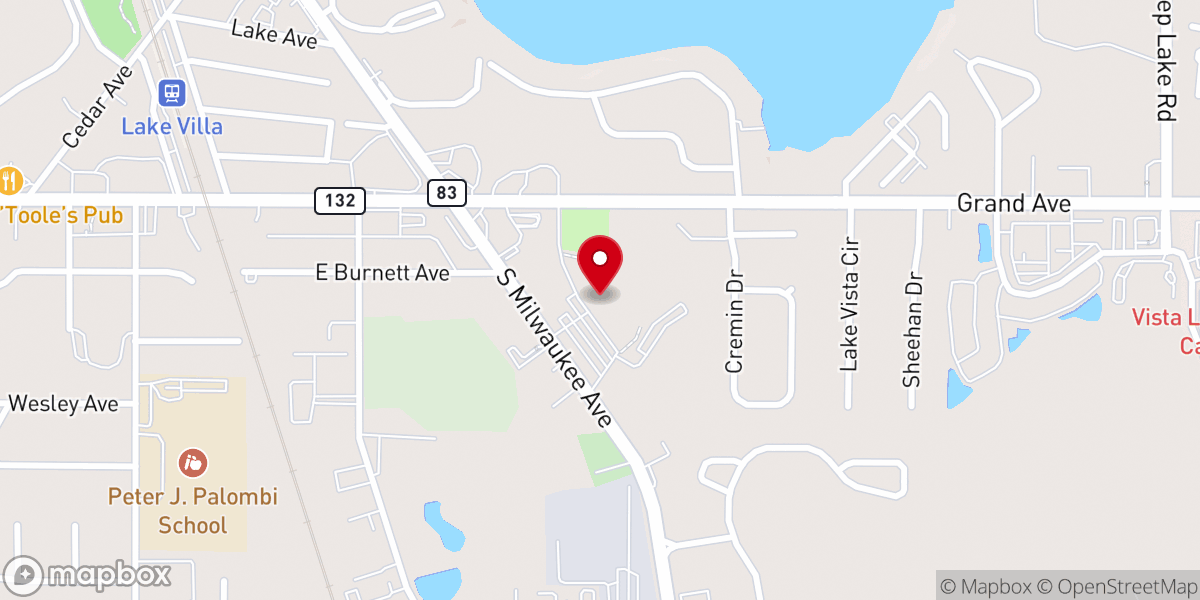 Map showing location of Prince Of Peace Catholic Church & School