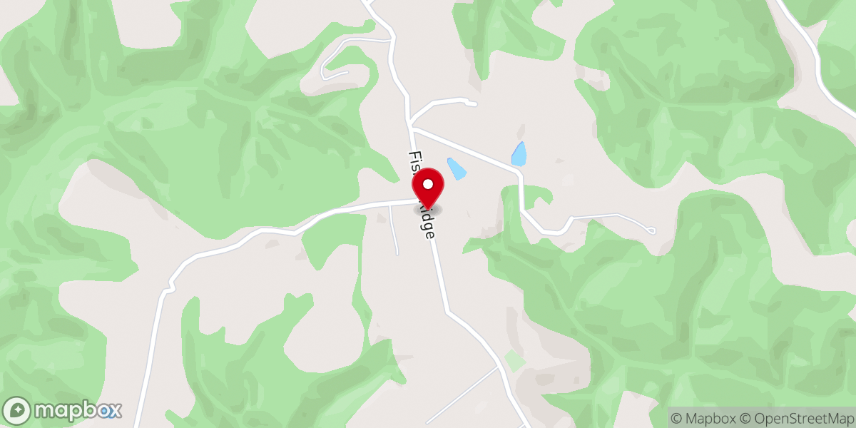 Map showing location of DUDEON/GOFF-PLEASANT VIEW CHURCH ACT. BLDG