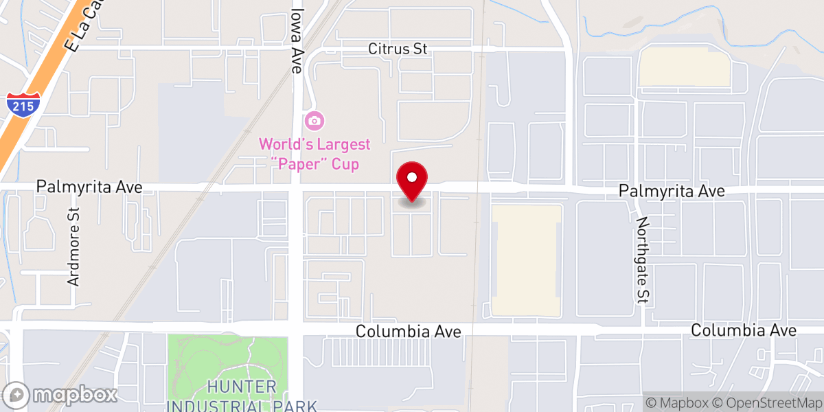 Map showing location of Refreshing Spring Comm. COGIC-Pastor Bobby Davis