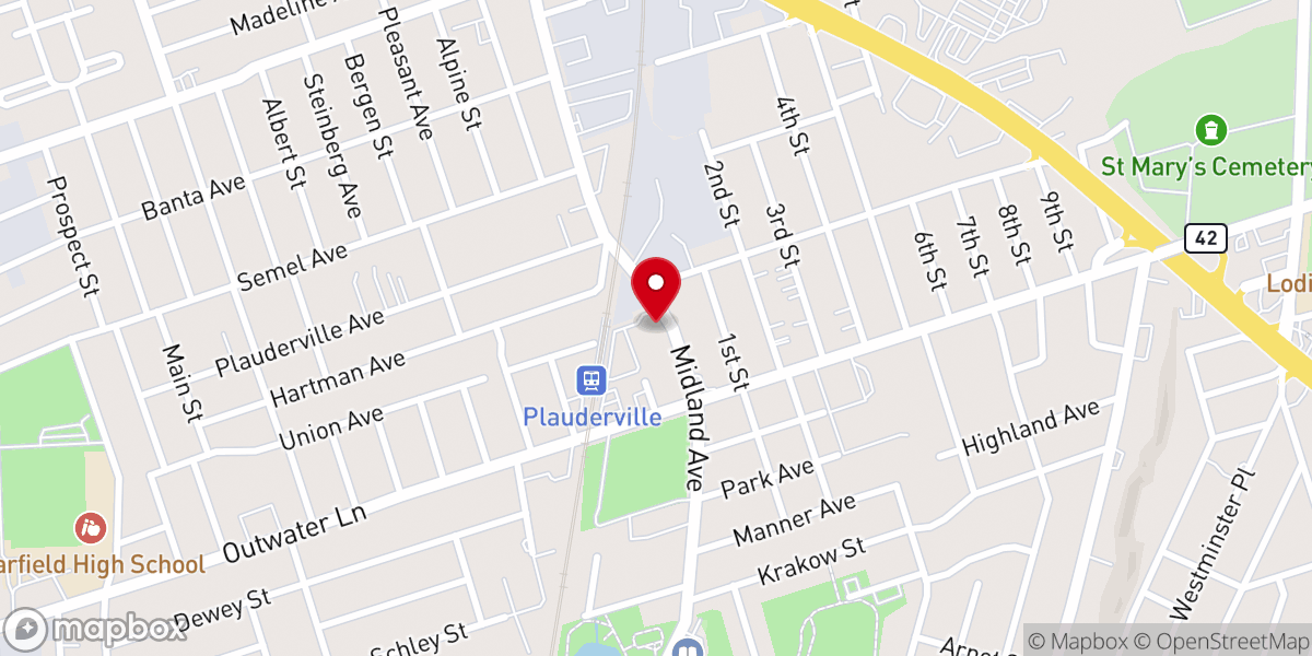 Map showing location of Change Makers Apostolic Church