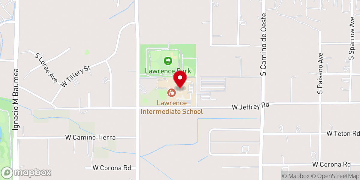 Map showing location of One Day Ministries Inc