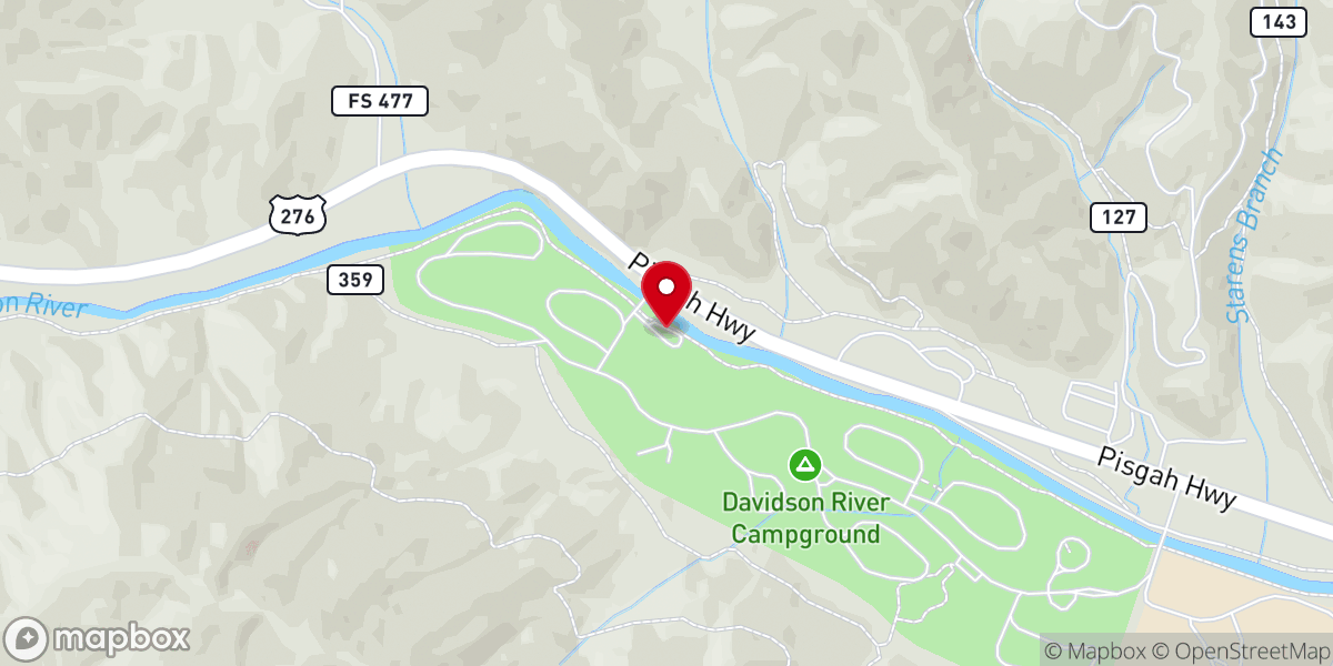 Map showing location of English Chapel United Methodist Church
