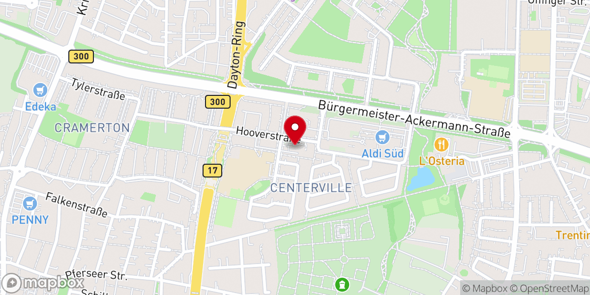Map showing location of St. Thomas Chapel