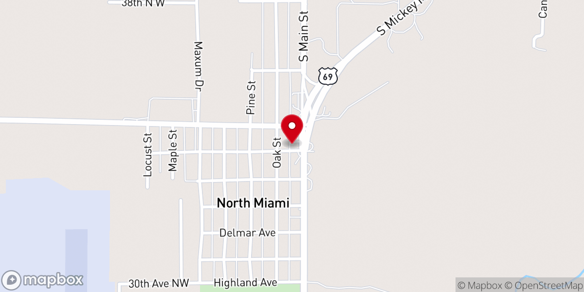 Map showing location of New Day UPC