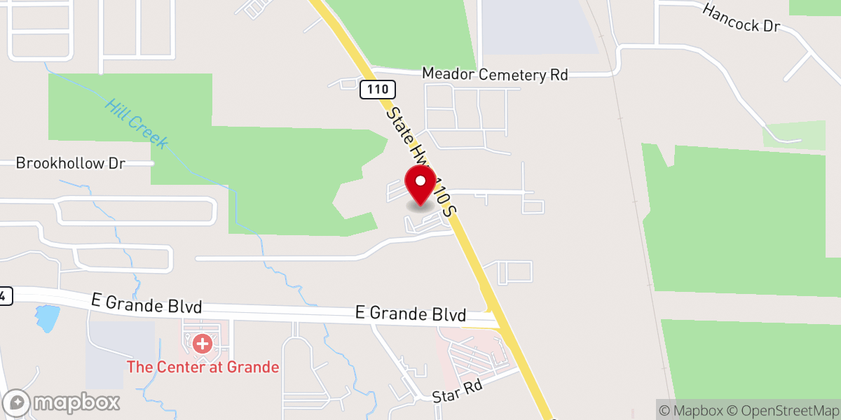 Map showing location of Pleasant Hill Baptist Church