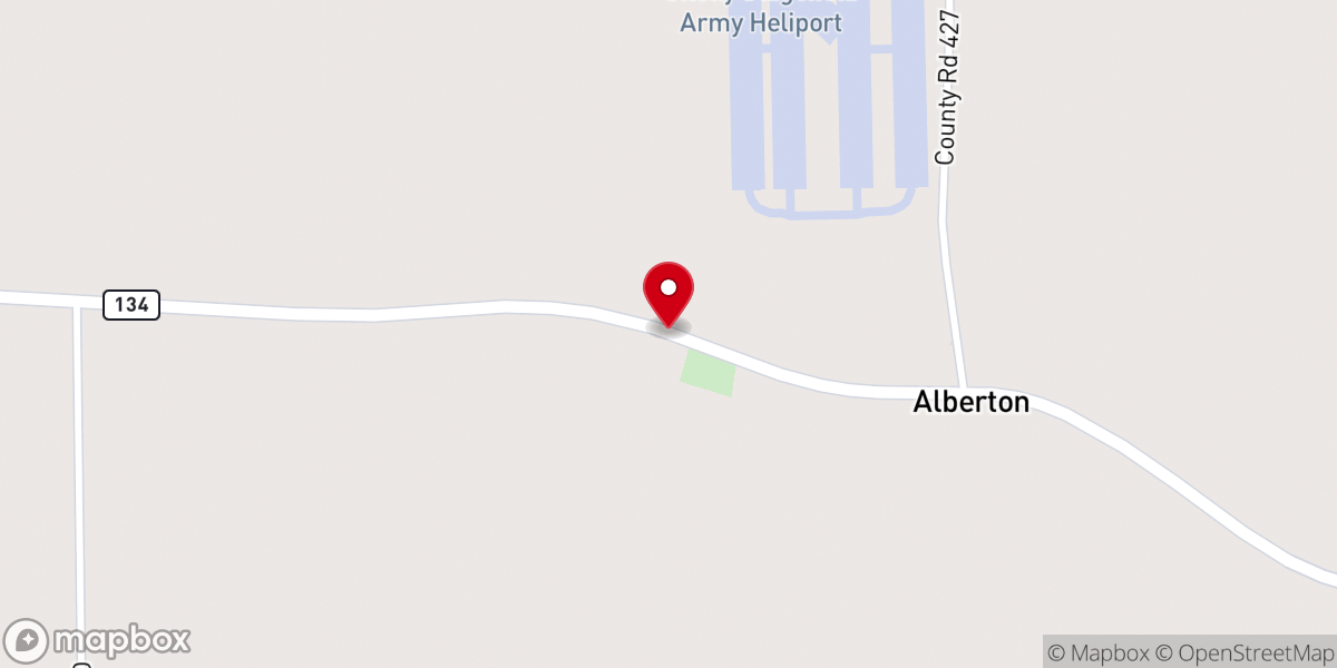 Map showing location of Alberton Methodist Church