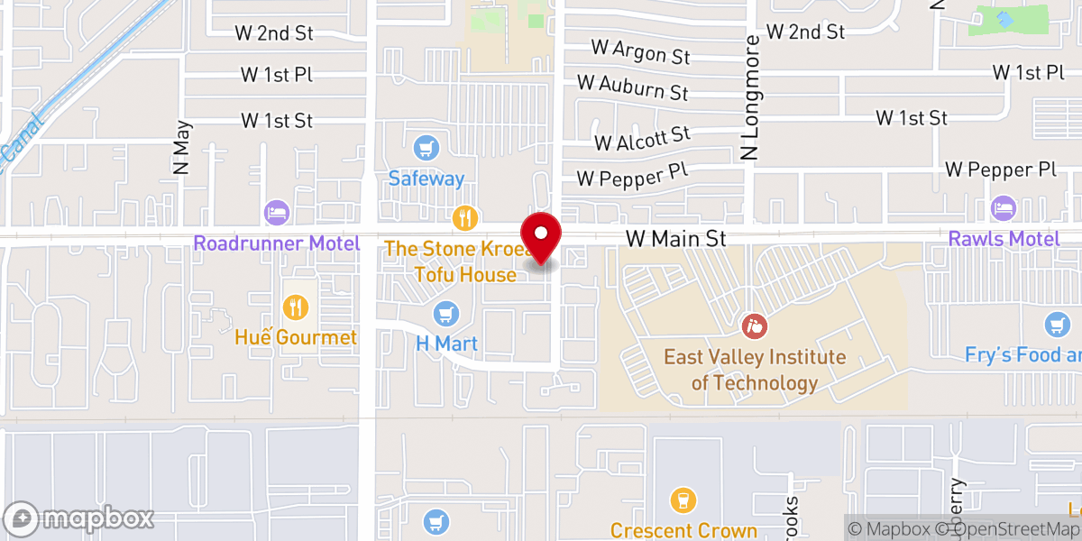 Map showing location of Sta.Maria Madre Nuestra O.C.C.