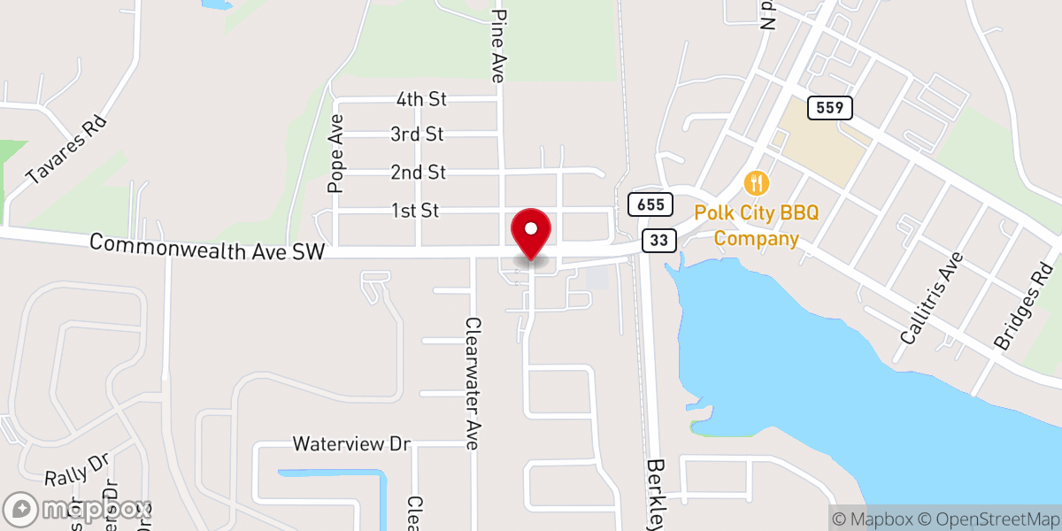 Map showing location of Abiding Hope Ministries