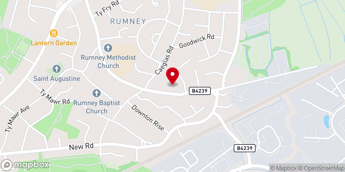 Map showing location of Blessed Sacrament, St Thomas Mission, Syro Malabar Church