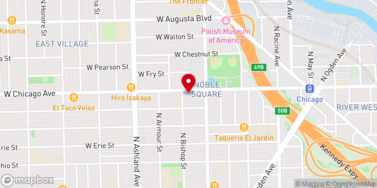 Map showing location of Iglesia Apostolica Santidad a Jehova Inc