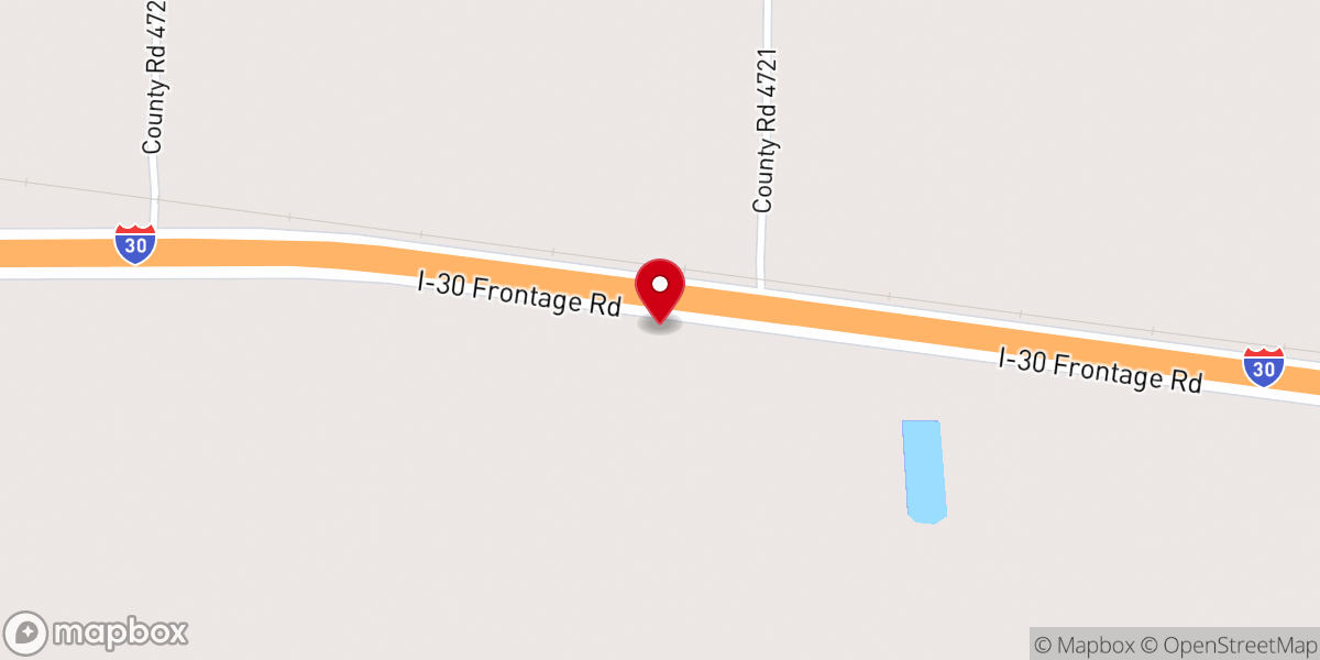 Map showing location of Cumby Food Pantry