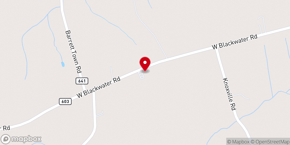 Map showing location of Chapel Grove United Church of Christ