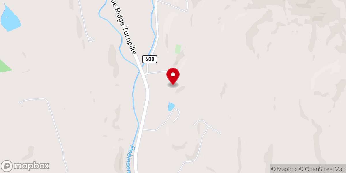 Map showing location of Swiftford Baptist Church