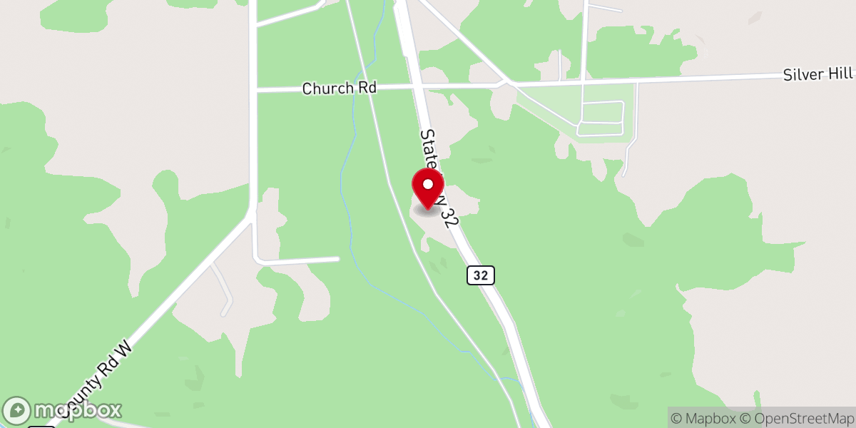 Map showing location of Risen Savior Lutheran Church