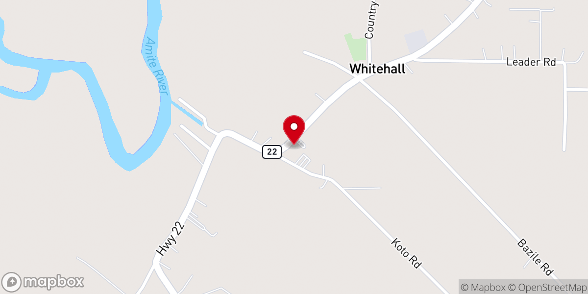 Map showing location of St Stephen Catholic Church