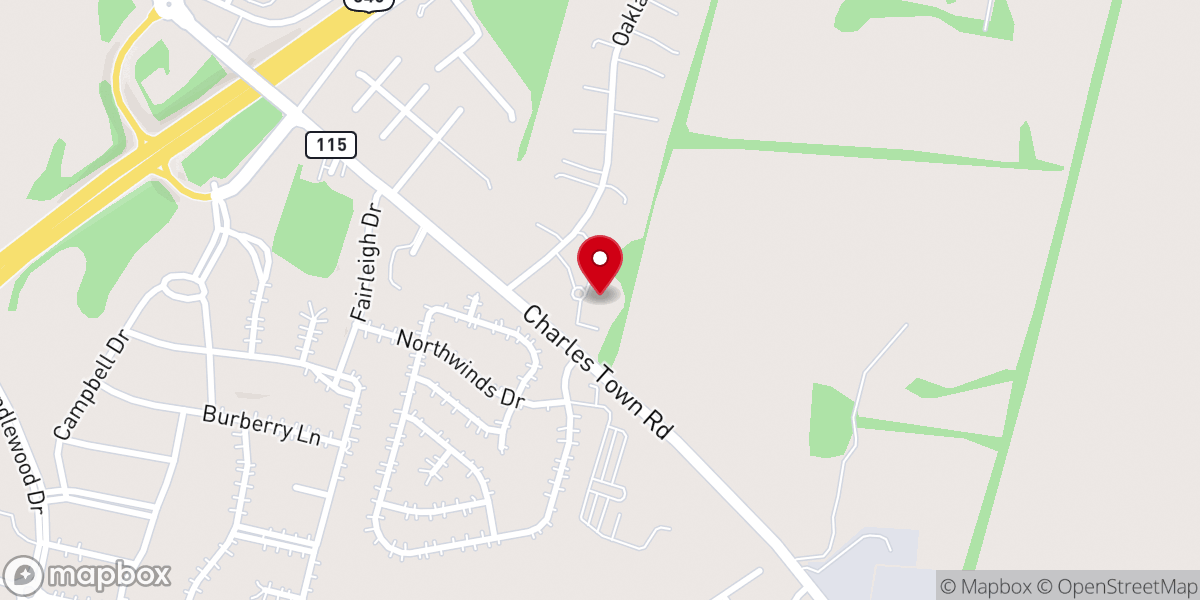Map showing location of Church of the Ascension
