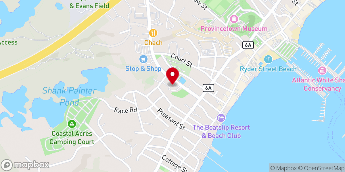 Map showing location of SKIP - Soup Kitchen in Provincetown