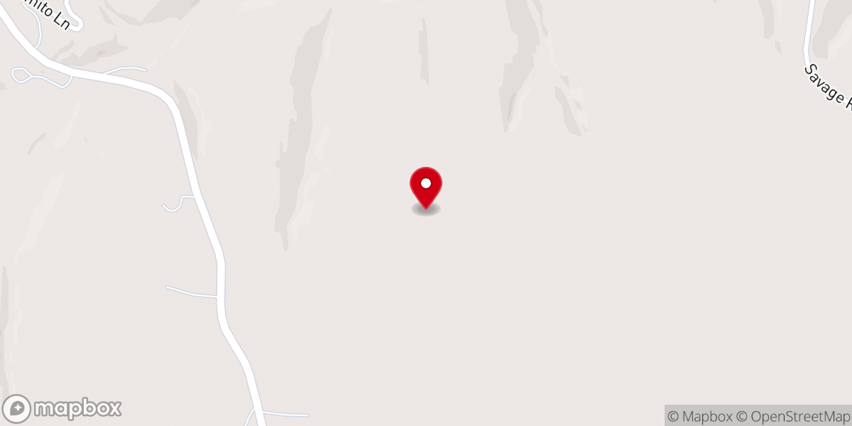 Map showing location of Cowboy Church of Branson