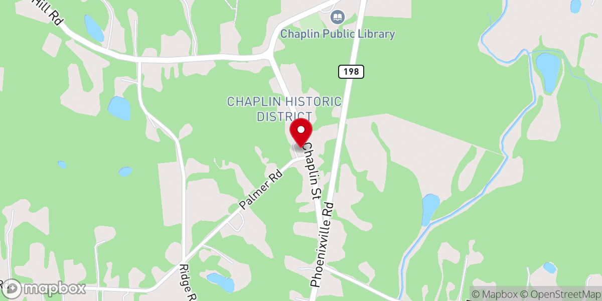 Map showing location of Benjamin's Closet Thrift shop