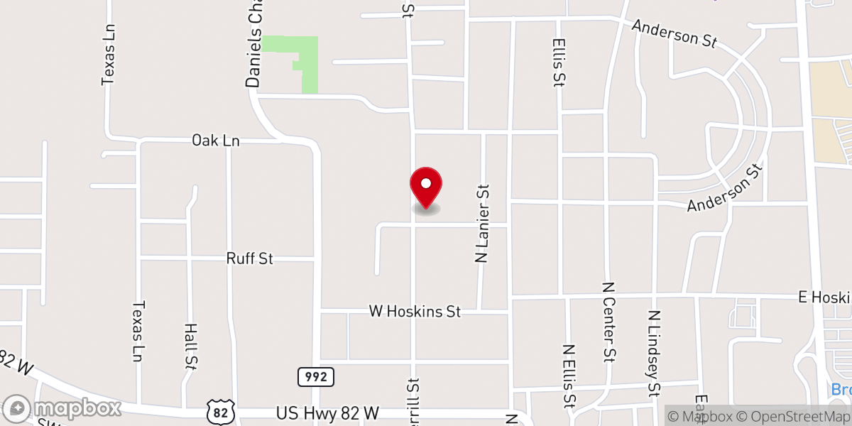 Map showing location of Plentiful Harvest Church and Mission Center