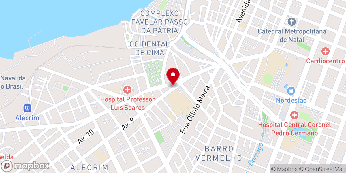 Map showing location of Paróquia De São Pedro Apóstolo