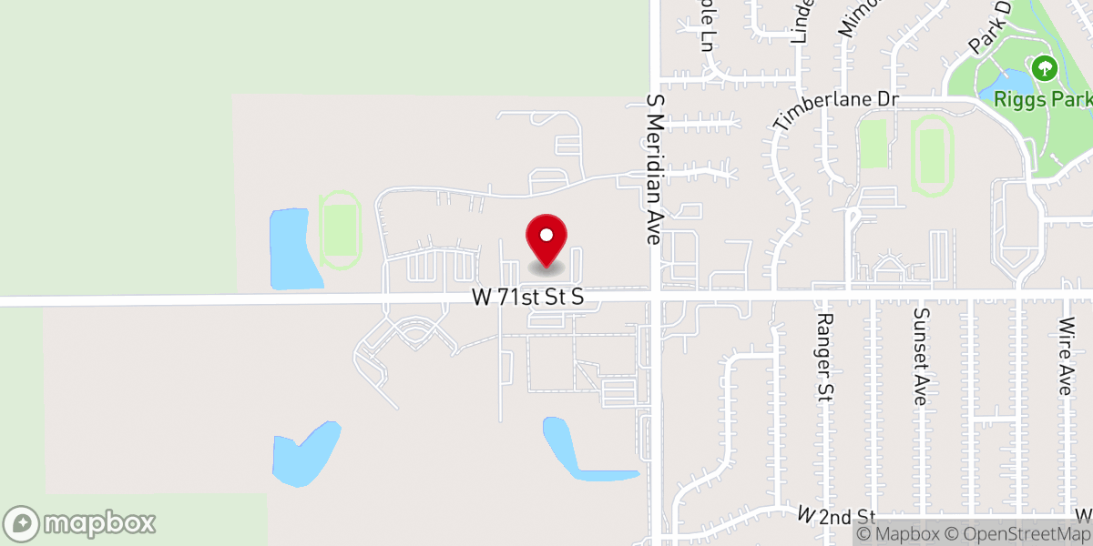 Map showing location of St. Cecilia Catholic Church