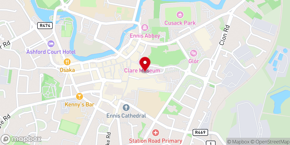 Map showing location of Temple Gate Restaurant