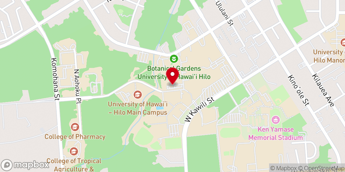 Map showing location of Hale Laiana