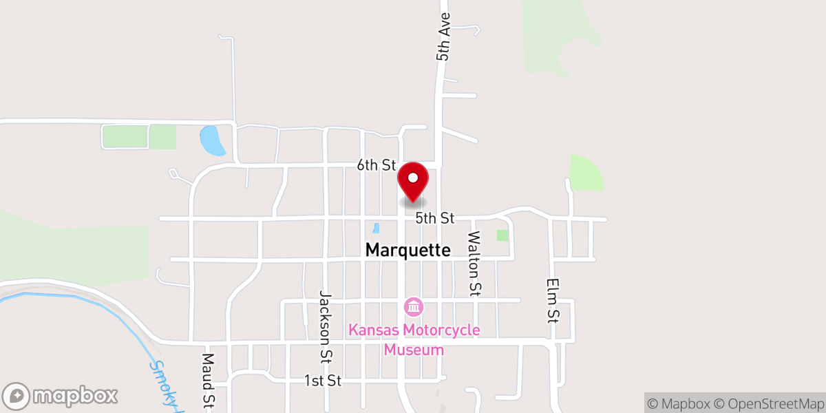 Map showing location of Valley Community Church