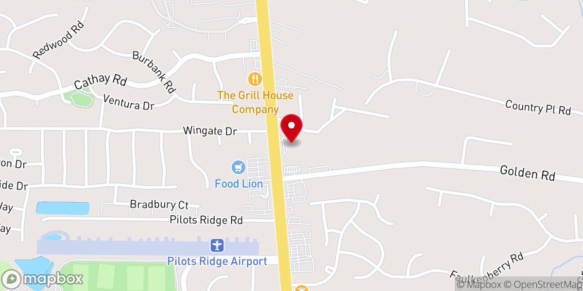 Map showing location of Sanctuary Church of Wilmington