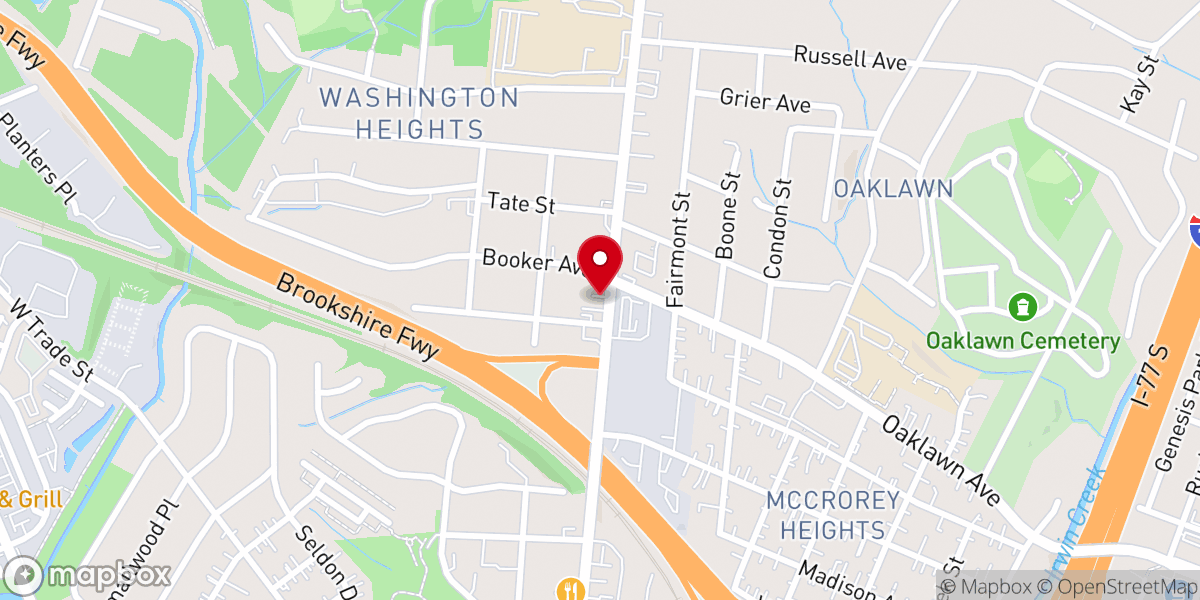 Map showing location of Greater Faith Temple Ministry