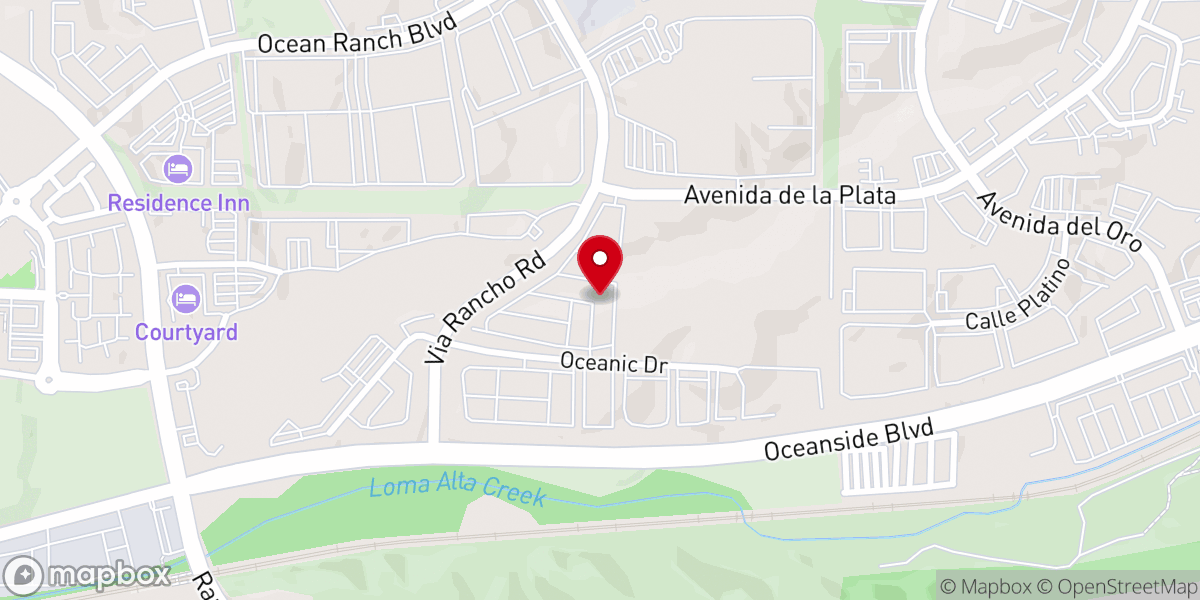 Map showing location of American Relief Organization