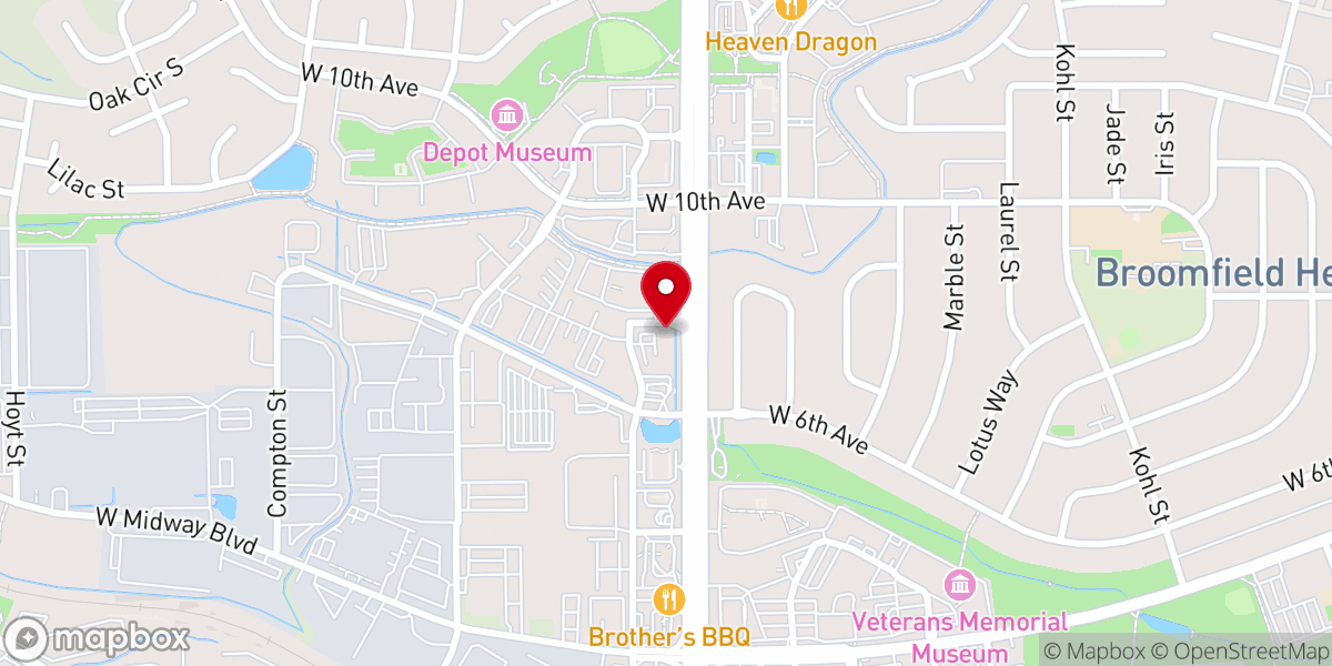 Map showing location of First Watch