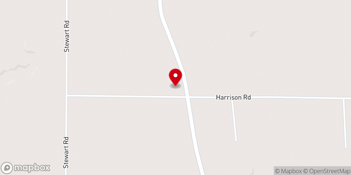 Map showing location of Rometown Community Church