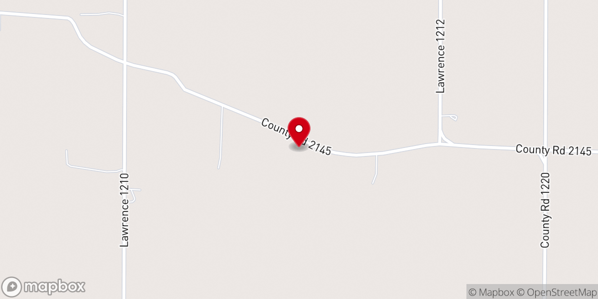 Map showing location of Grace Baptist Church of Marionville