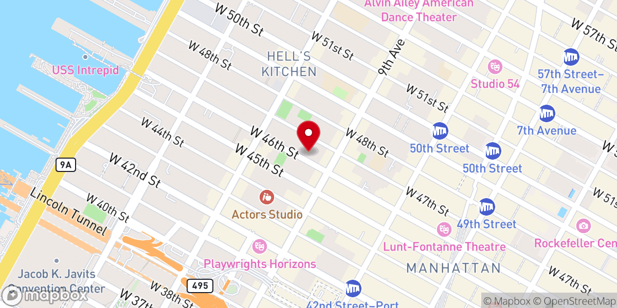 Map showing location of Saint Clement's Church