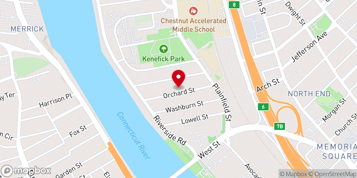 Map showing location of Templo Evangelistico Pentecostalinc