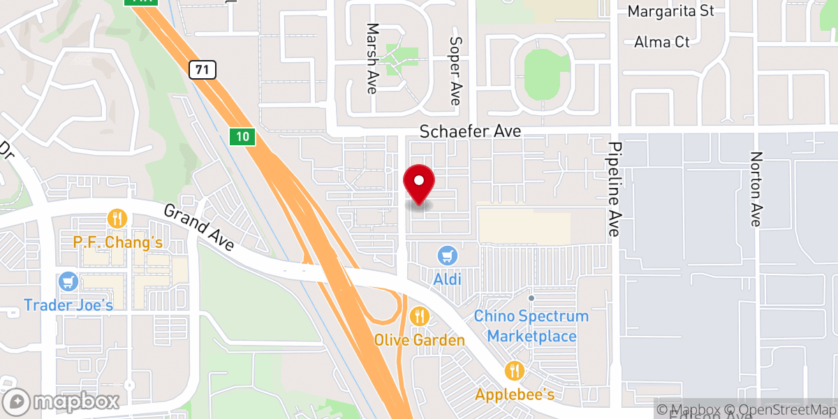 Map showing location of Iglesia Gracia Chino | Grace Church Chino