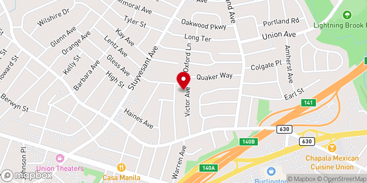 Map showing location of Oasis Church | Union County-Union