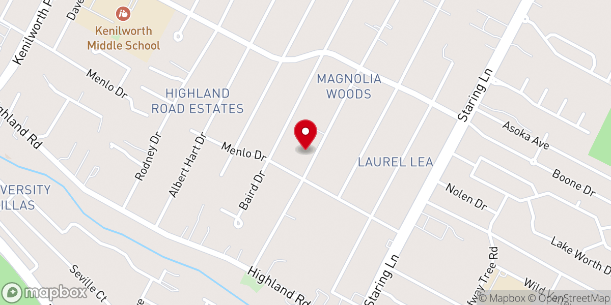 Map showing location of Center For Spiritual Living Southeast Louisiana