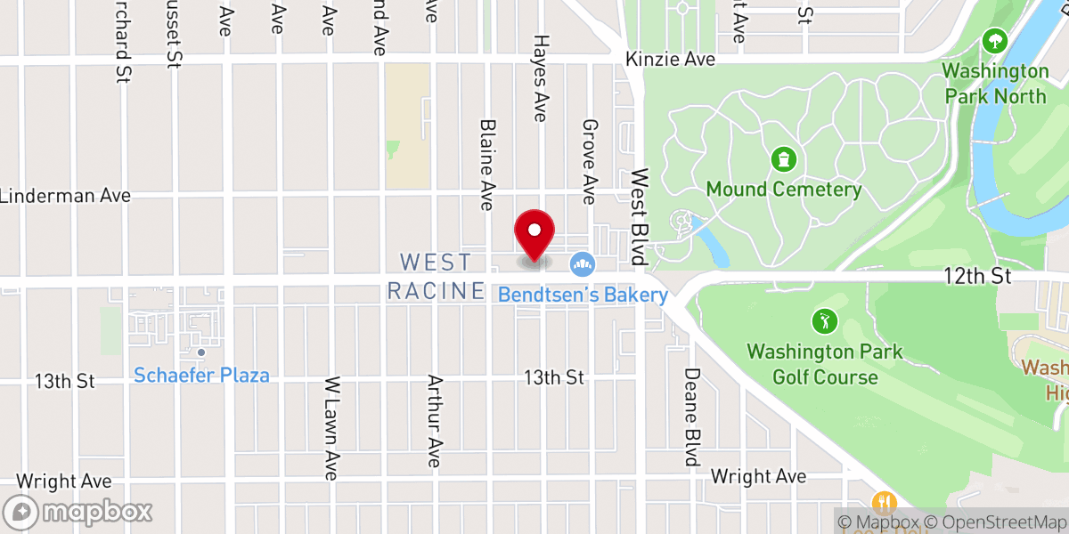 Map showing location of Better Way Ministries