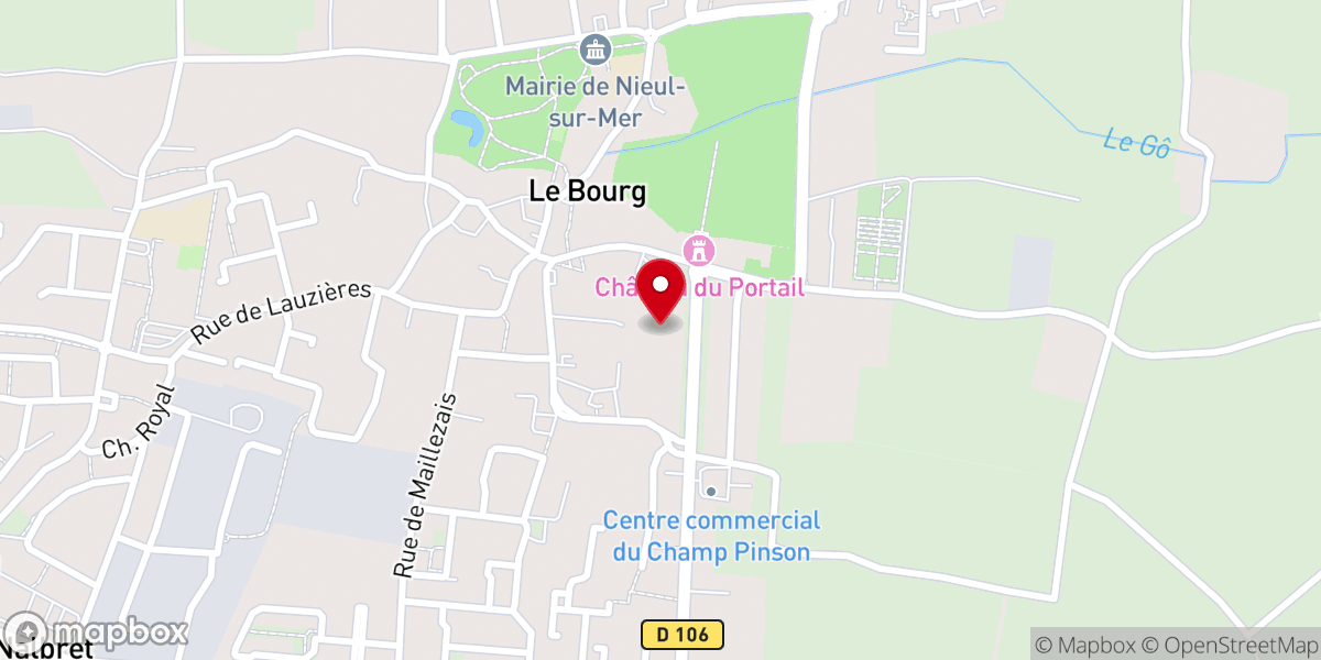 Map showing location of Monastère
