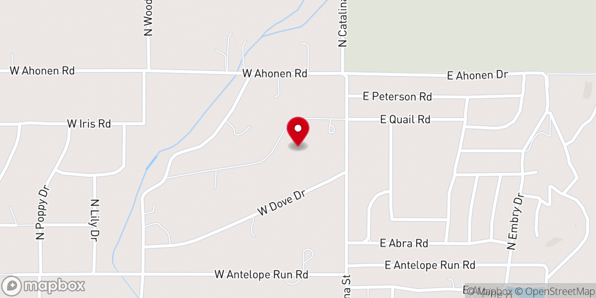 Map showing location of Shiloh Full Gospel Fellowship