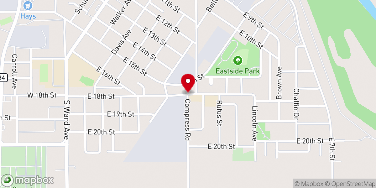 Map showing location of Jesus True Deliverance Ministries