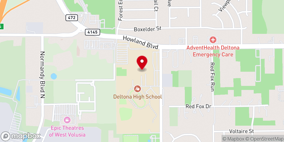 Map showing location of Real Access Church Inc