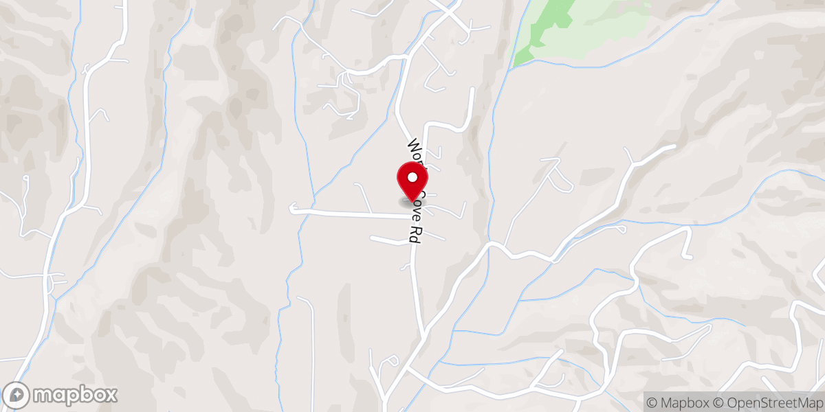 Map showing location of Rockyface Church