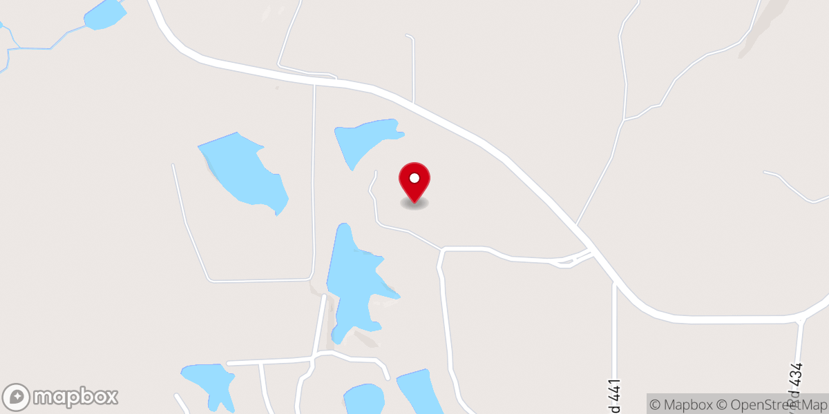 Map showing location of Garden Valley Fellowship